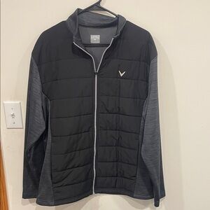 Callaway Black and Gray Performance Jacket